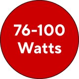 76-100 watts